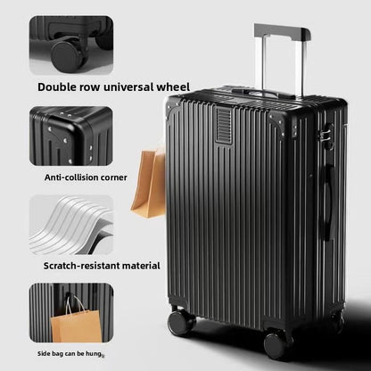 suitcase with a handle