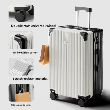 suitcase with a handle