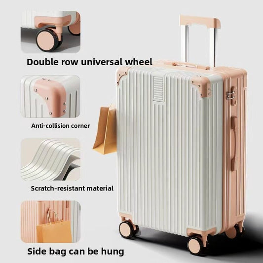suitcase with a handle