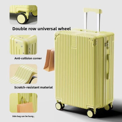 suitcase with a handle
