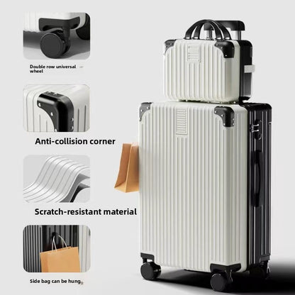 suitcase with a handle