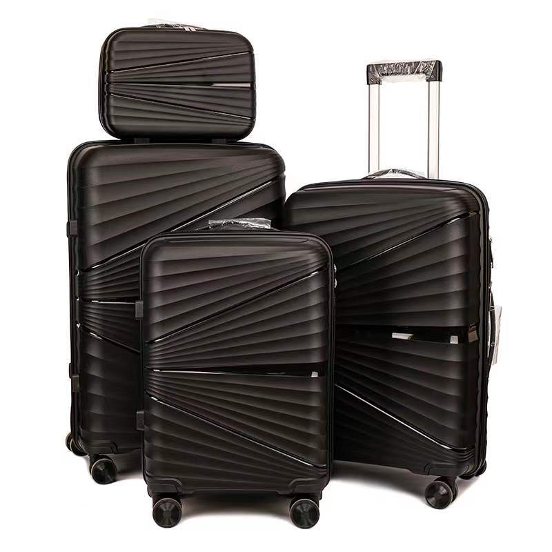 suitcase with swivel wheels