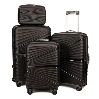 suitcase with swivel wheels