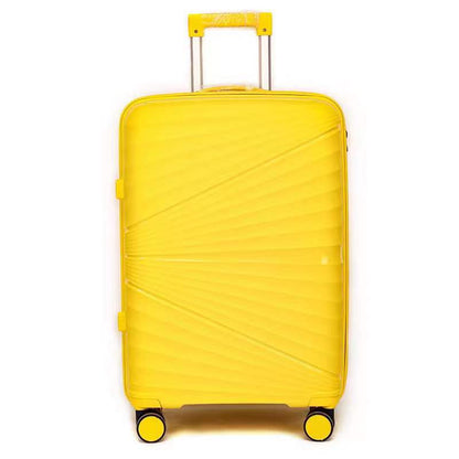 suitcase with swivel wheels