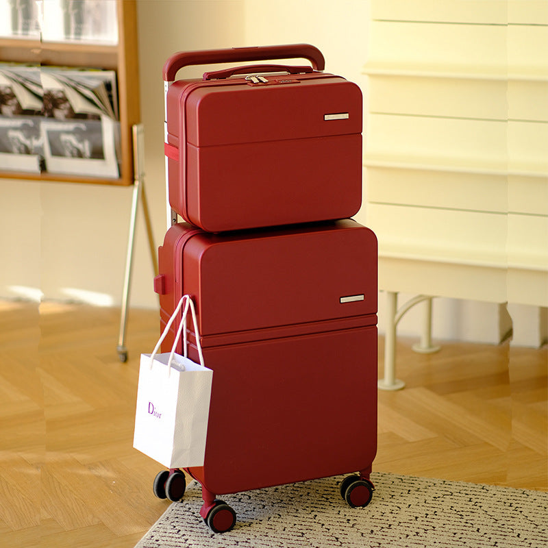 Suitcase, women's makeup bag, trolley case