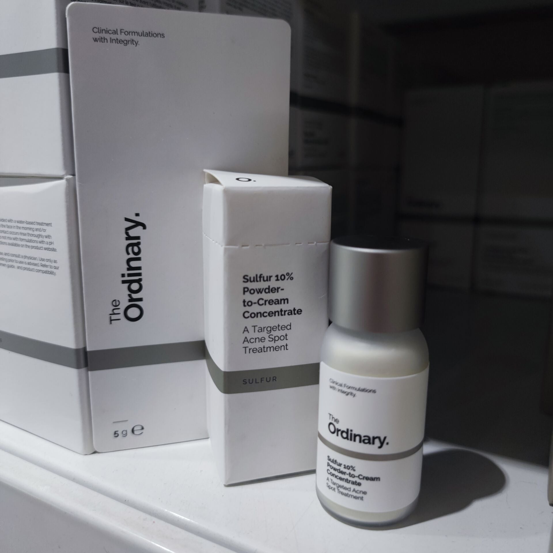 Sulfur Acne Powder Cream