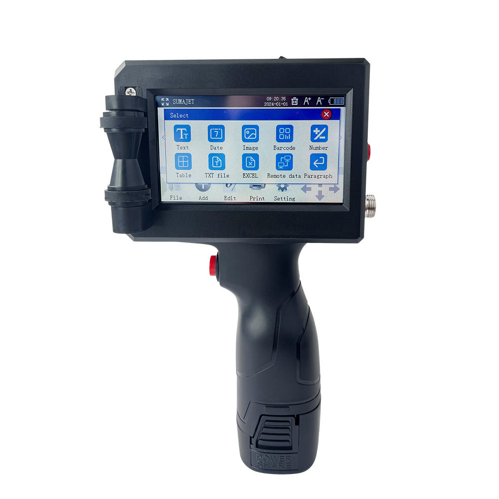 SUMAJET Q3 Handheld Inkjet Printer for Coding and Marking