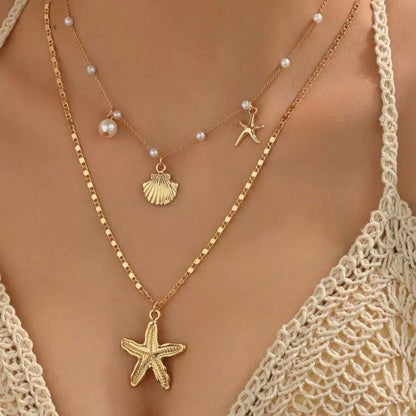 Summer Beach Shell Necklace