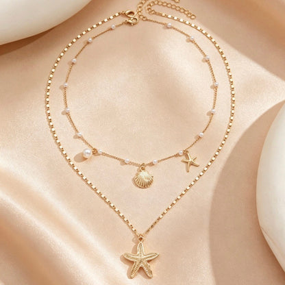 Summer Beach Shell Necklace