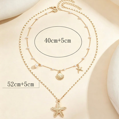 Summer Beach Shell Necklace