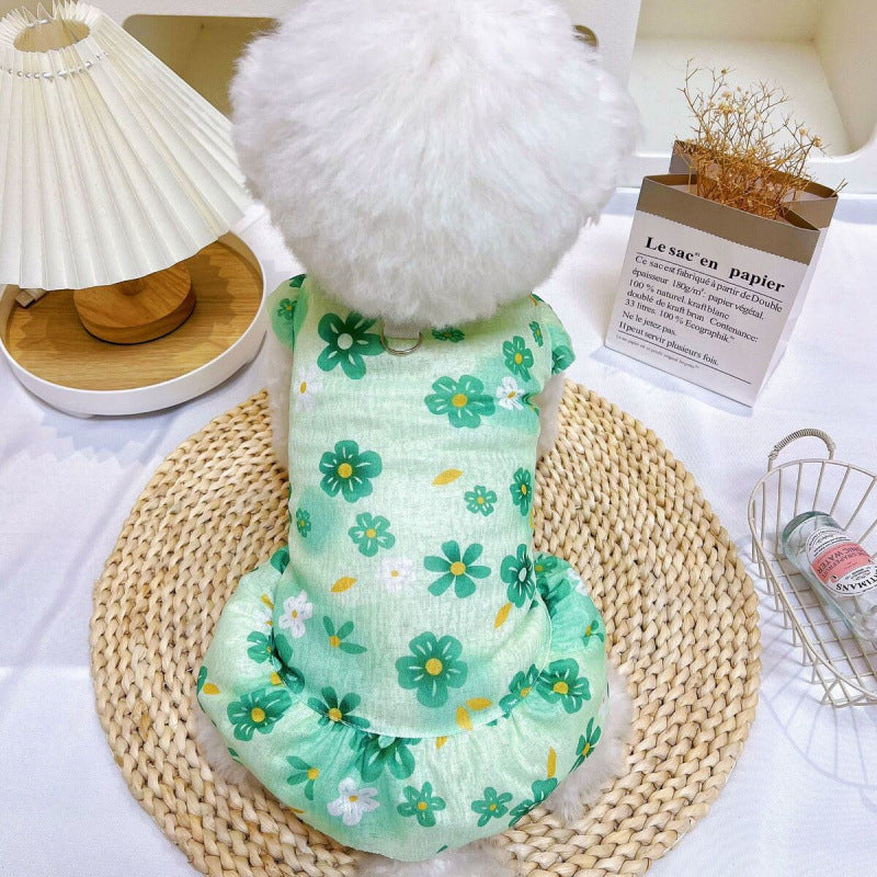 Summer Breathable Pet Dress