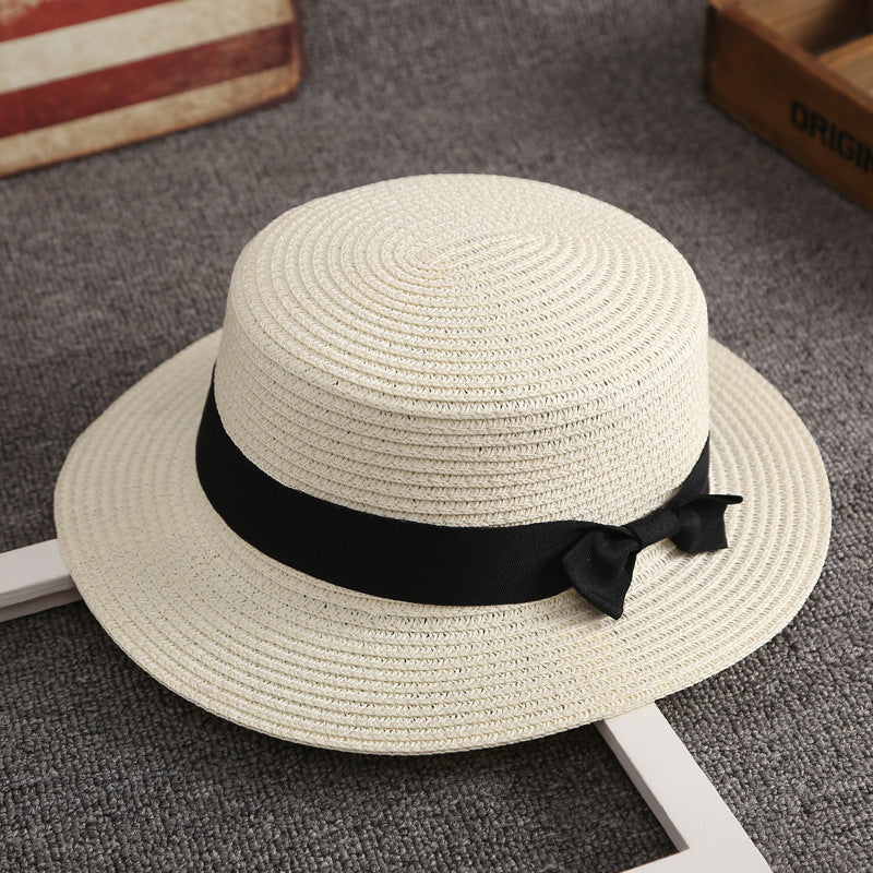 Summer British straw hat girl