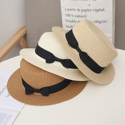Summer British straw hat girl
