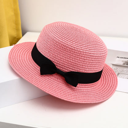 Summer British straw hat girl