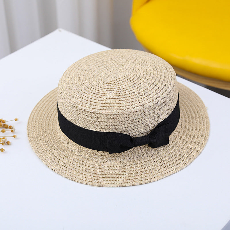 Summer British straw hat girl