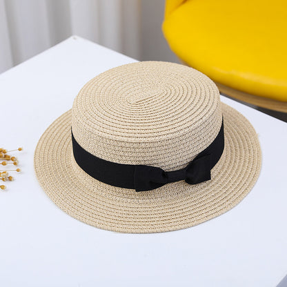 Summer British straw hat girl