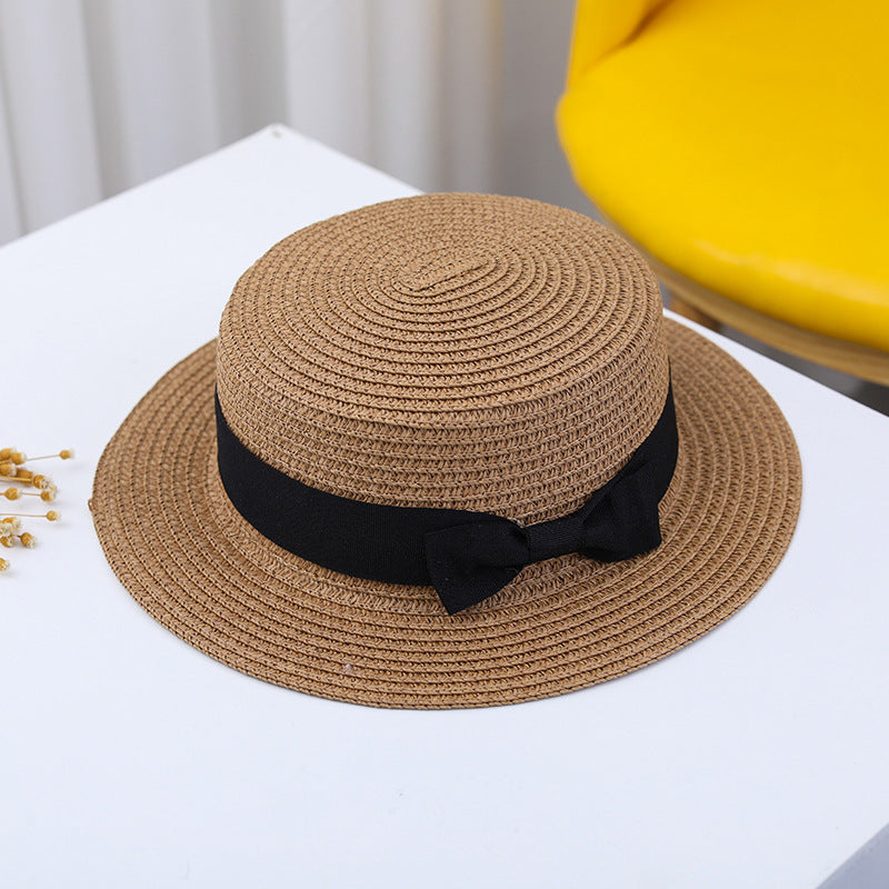 Summer British straw hat girl