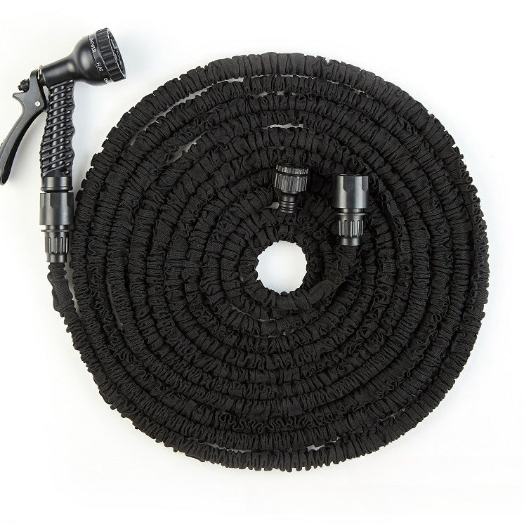 Summer car wash retractable water pipe