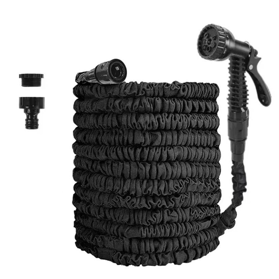 Summer car wash retractable water pipe