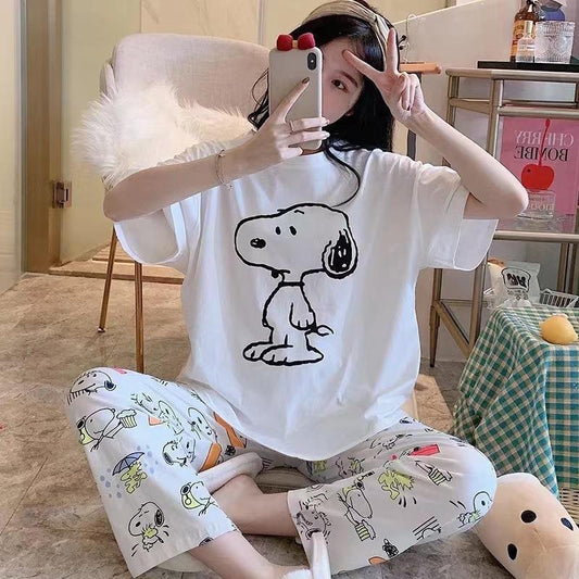 Summer cartoon pajamas
