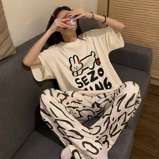 Summer cartoon pajamas