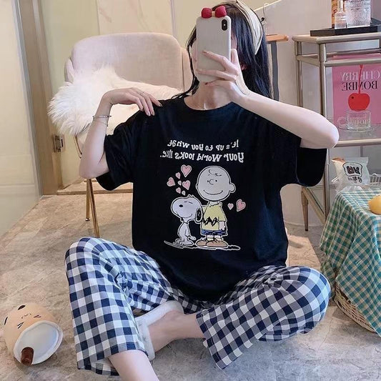 Summer cartoon pajamas