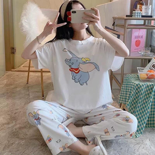 Summer cartoon pajamas