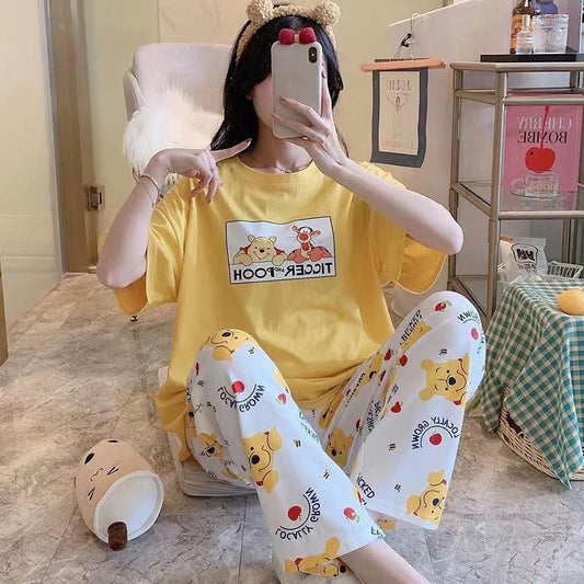 Summer cartoon pajamas