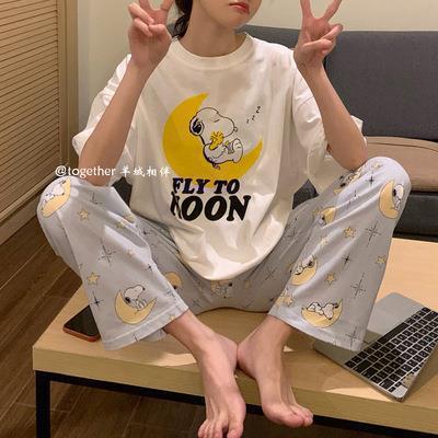 Summer cartoon pajamas