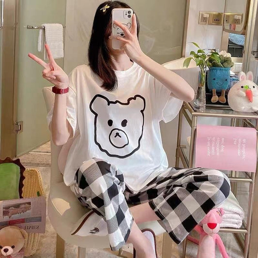 Summer cartoon pajamas