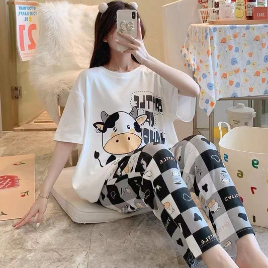 Summer cartoon pajamas