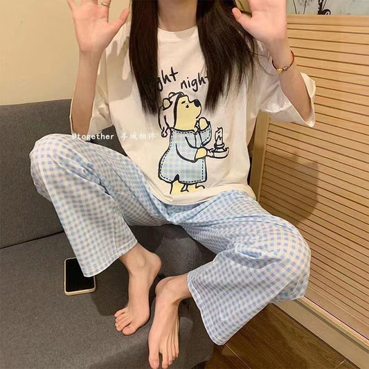 Summer cartoon pajamas