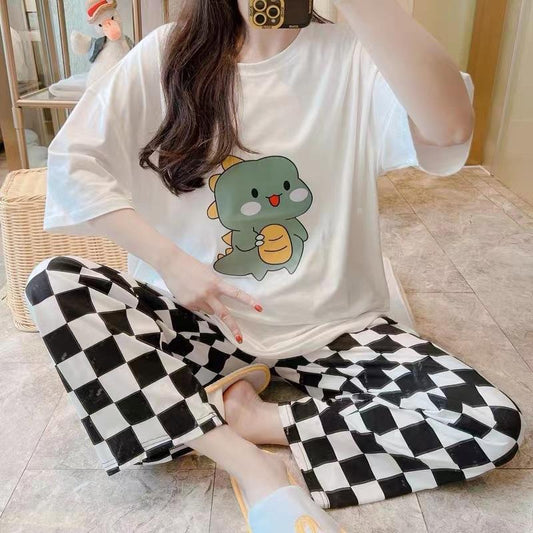 Summer cartoon pajamas