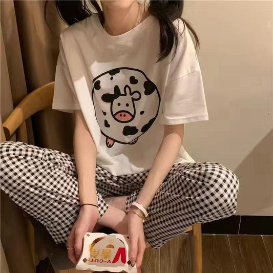 Summer cartoon pajamas