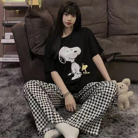 Summer cartoon pajamas