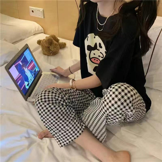 Summer cartoon pajamas
