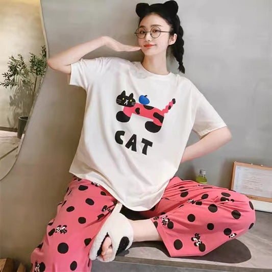 Summer cartoon pajamas