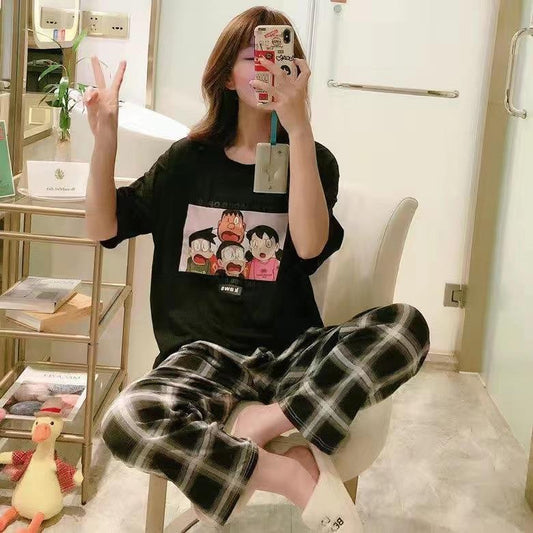 Summer cartoon pajamas