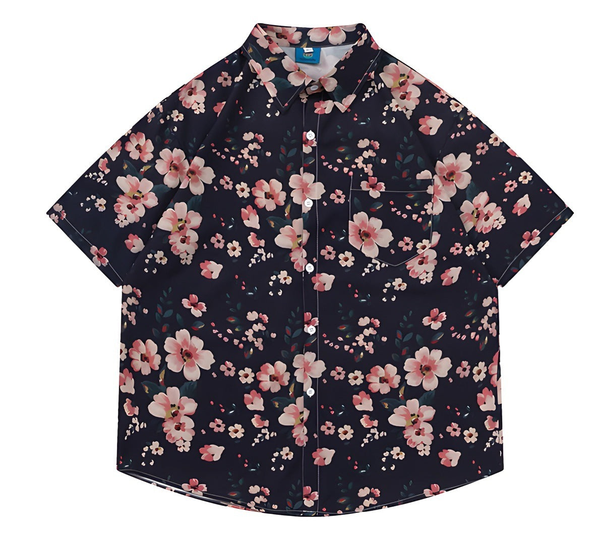 Summer Casual Shirt, Chinese Trendy Cross-border Men's Top
