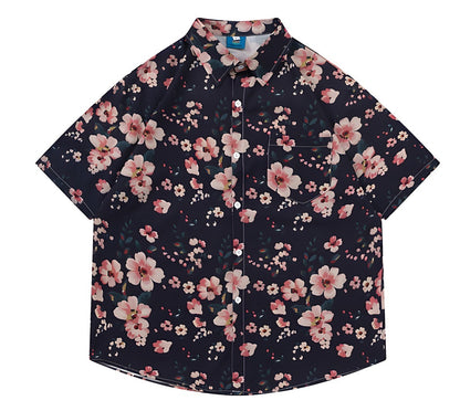 Summer Casual Shirt, Chinese Trendy Cross-border Men's Top