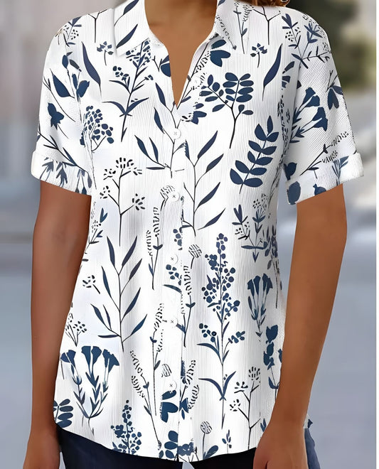 Summer Casual Shirt for Men, Chinese Trendy Cross-border Apparel