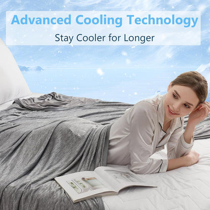 Summer Cooling Quilt Lightweight Machine Washable