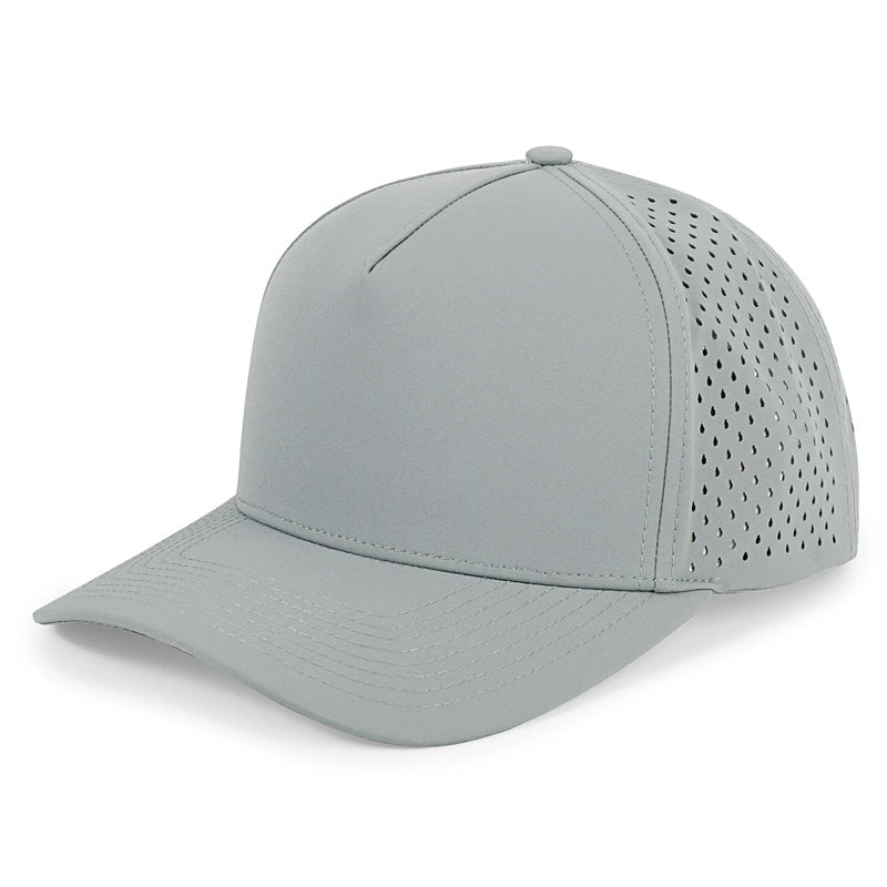 Summer Five Panel Baseball Cap Quick Dry Breathable Outdoor Hat