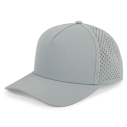 Summer Five Panel Baseball Cap Quick Dry Breathable Outdoor Hat