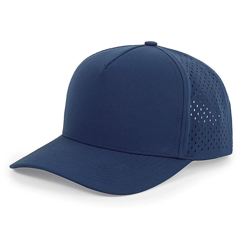 Summer Five Panel Baseball Cap Quick Dry Breathable Outdoor Hat