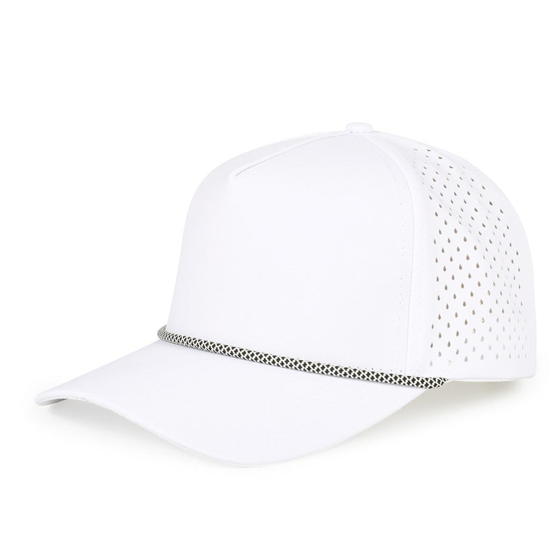 Summer Five Panel Baseball Cap Quick Dry Breathable Outdoor Hat