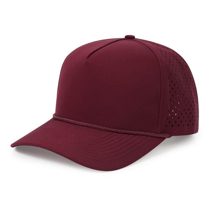 Summer Five Panel Baseball Cap Quick Dry Breathable Outdoor Hat