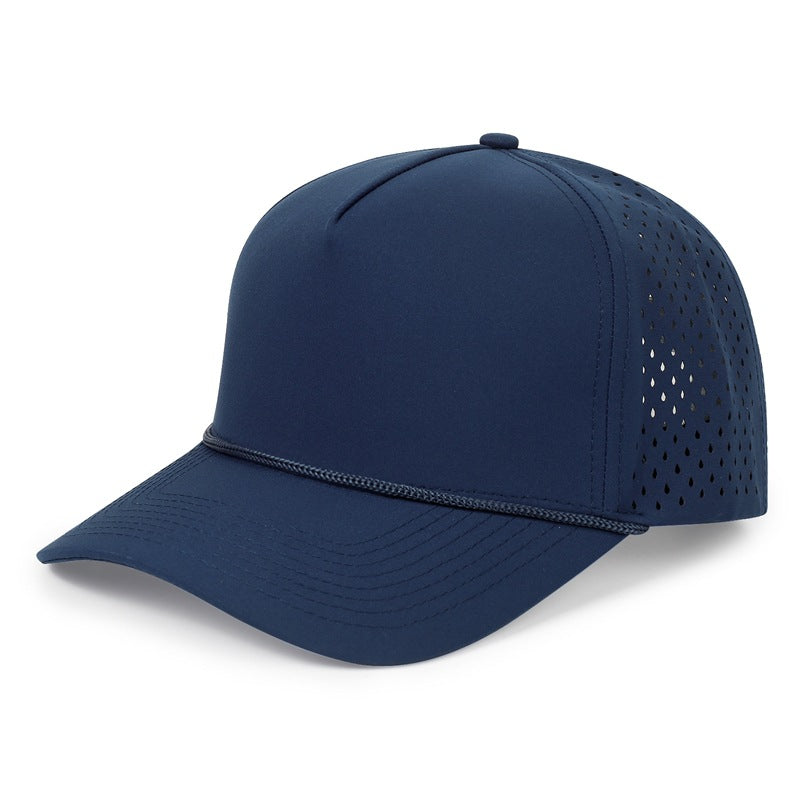 Summer Five Panel Baseball Cap Quick Dry Breathable Outdoor Hat