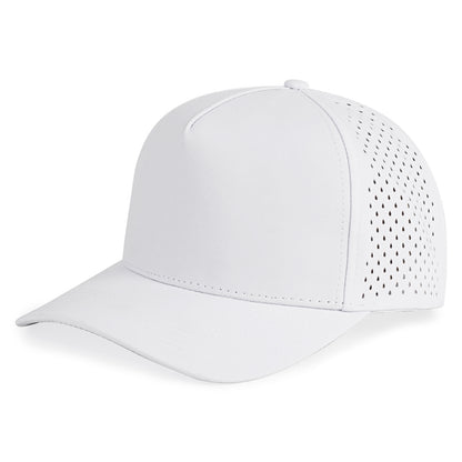 Summer Five Panel Baseball Cap Quick Dry Breathable Outdoor Hat