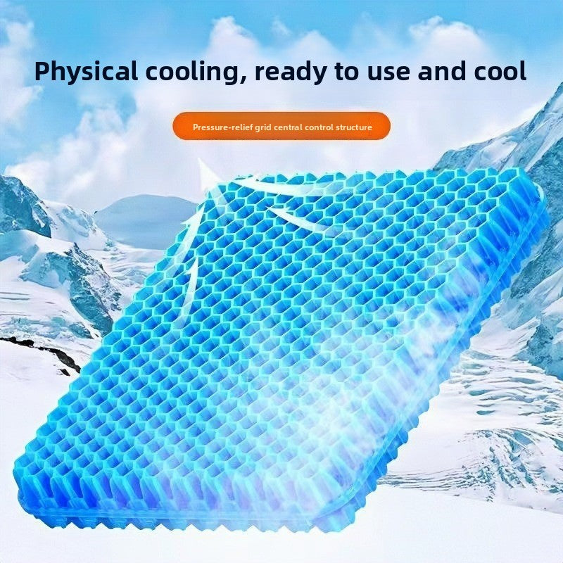 Summer Gel Honeycomb Seat Cushion